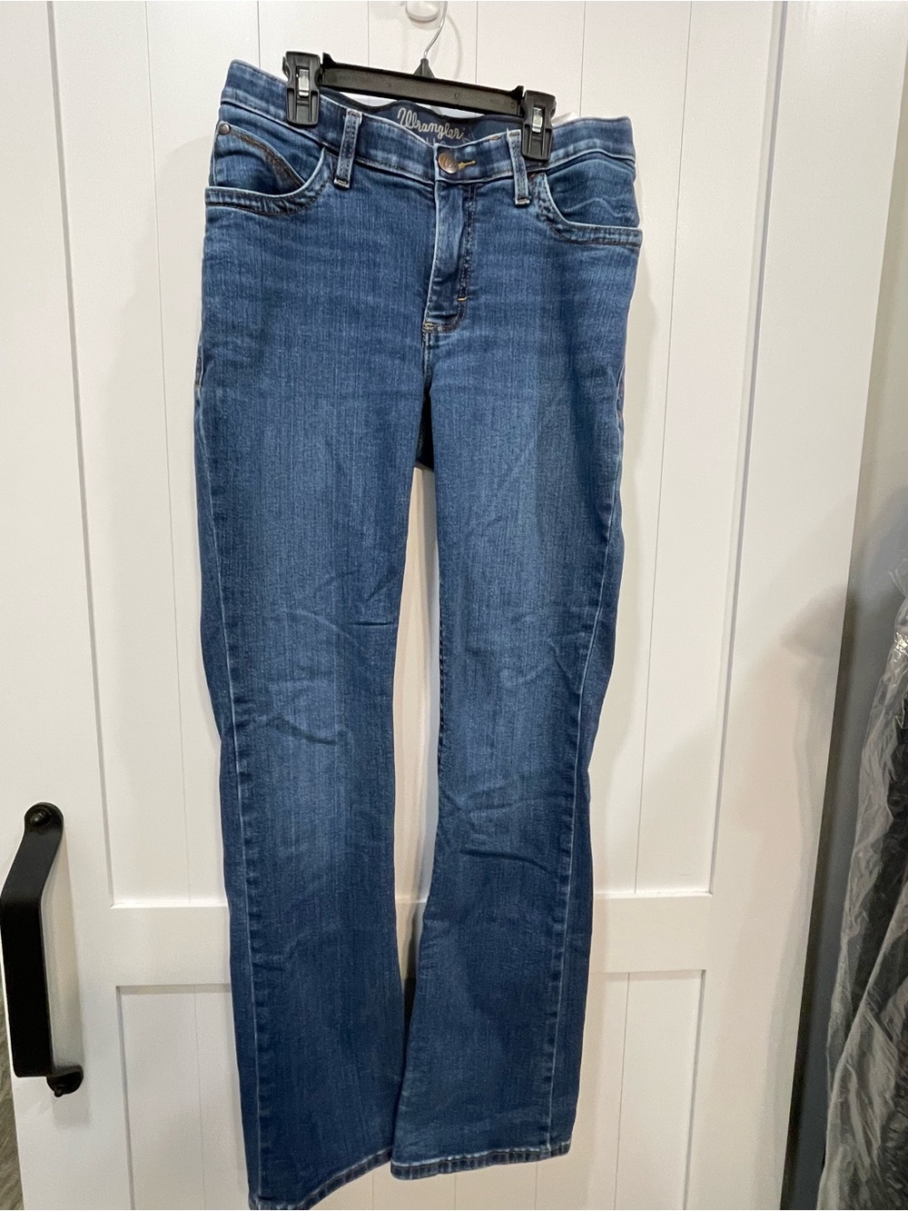 Wrangler Women's Dark Blue Flare Jeans 9/34